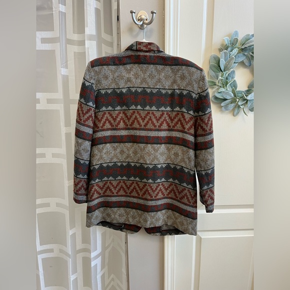 Vintage Michael K & Company 90’s Aztec Boho Blazer - Picture 5 of 10